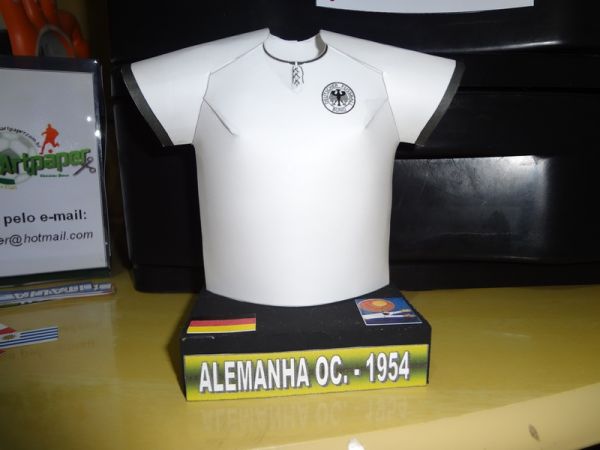 Shirt Paper - Alemanha 1954
