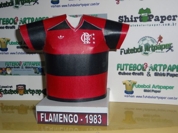 Shirt Paper - Flamengo - RJ - 1983